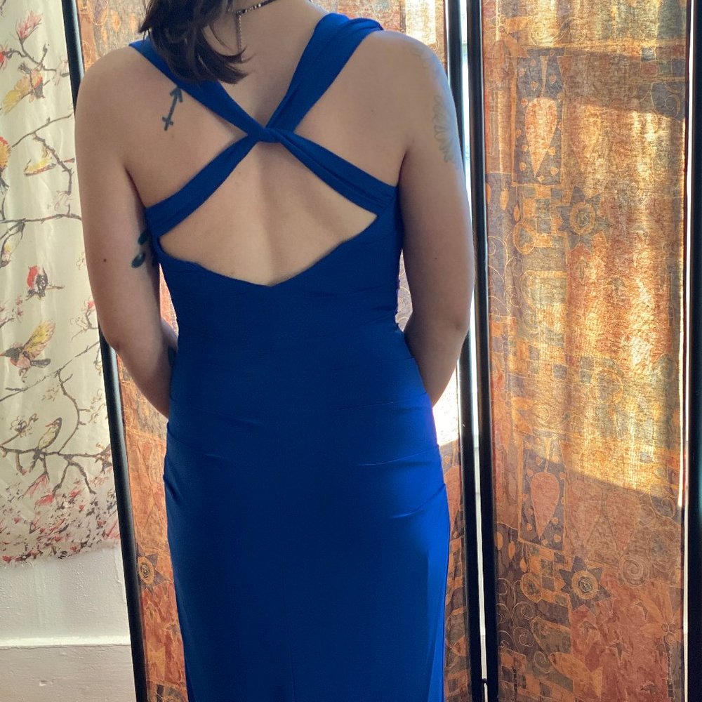 Cobalt Blue Dress